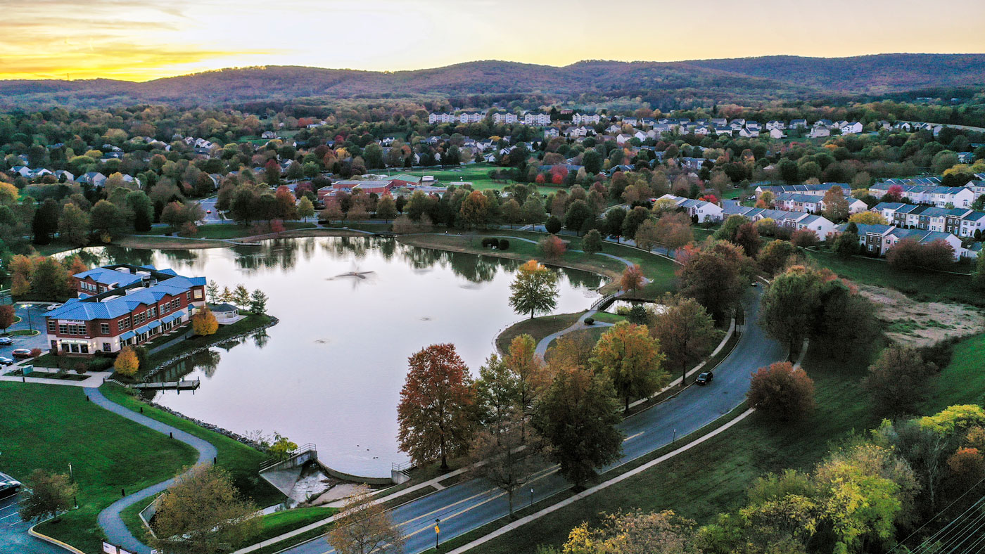 Ausherman Residential Property: Vista View drone shot