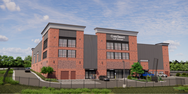 Cubesmart rendering CubeSmart at 39 Thomas Johnson Drive in north Frederick, MD